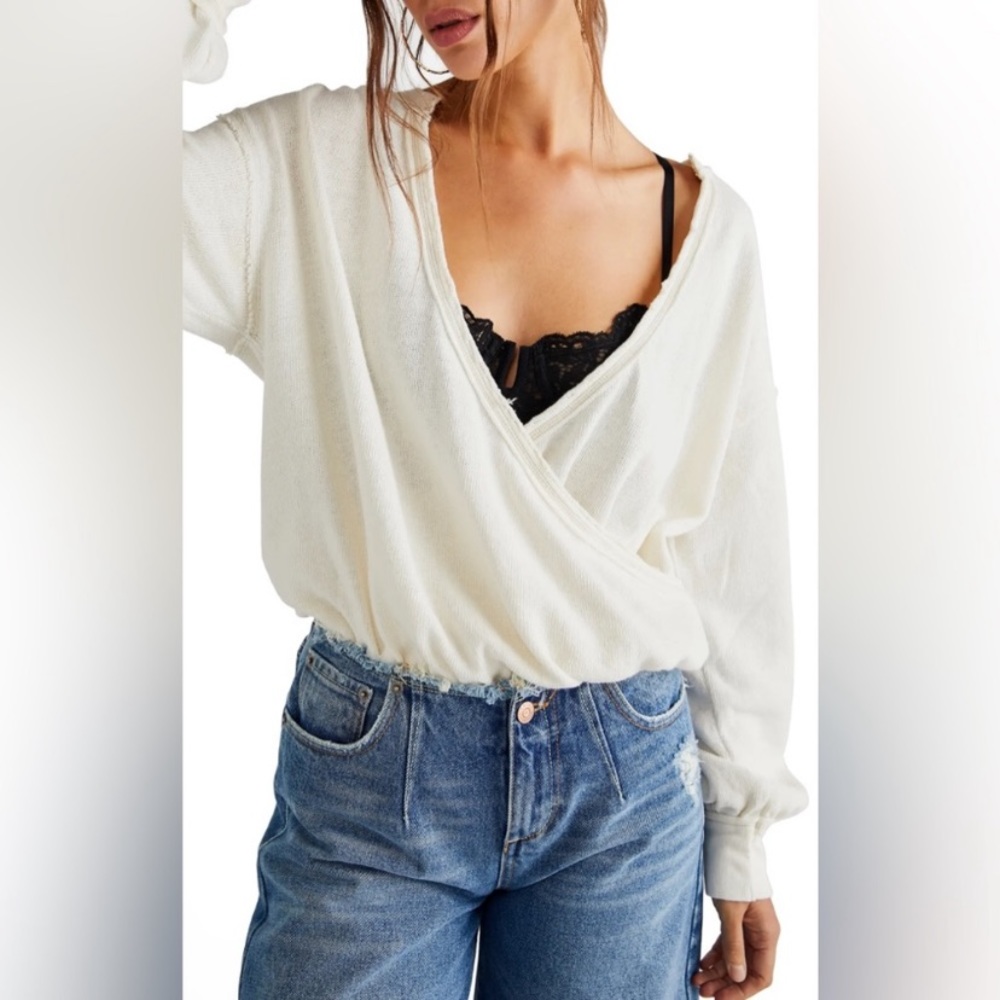 NWT Free People Anyway tee